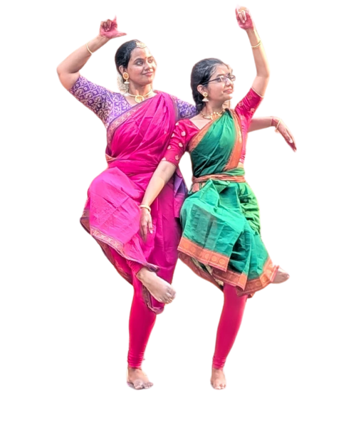 Dancers performing Kuchipudi